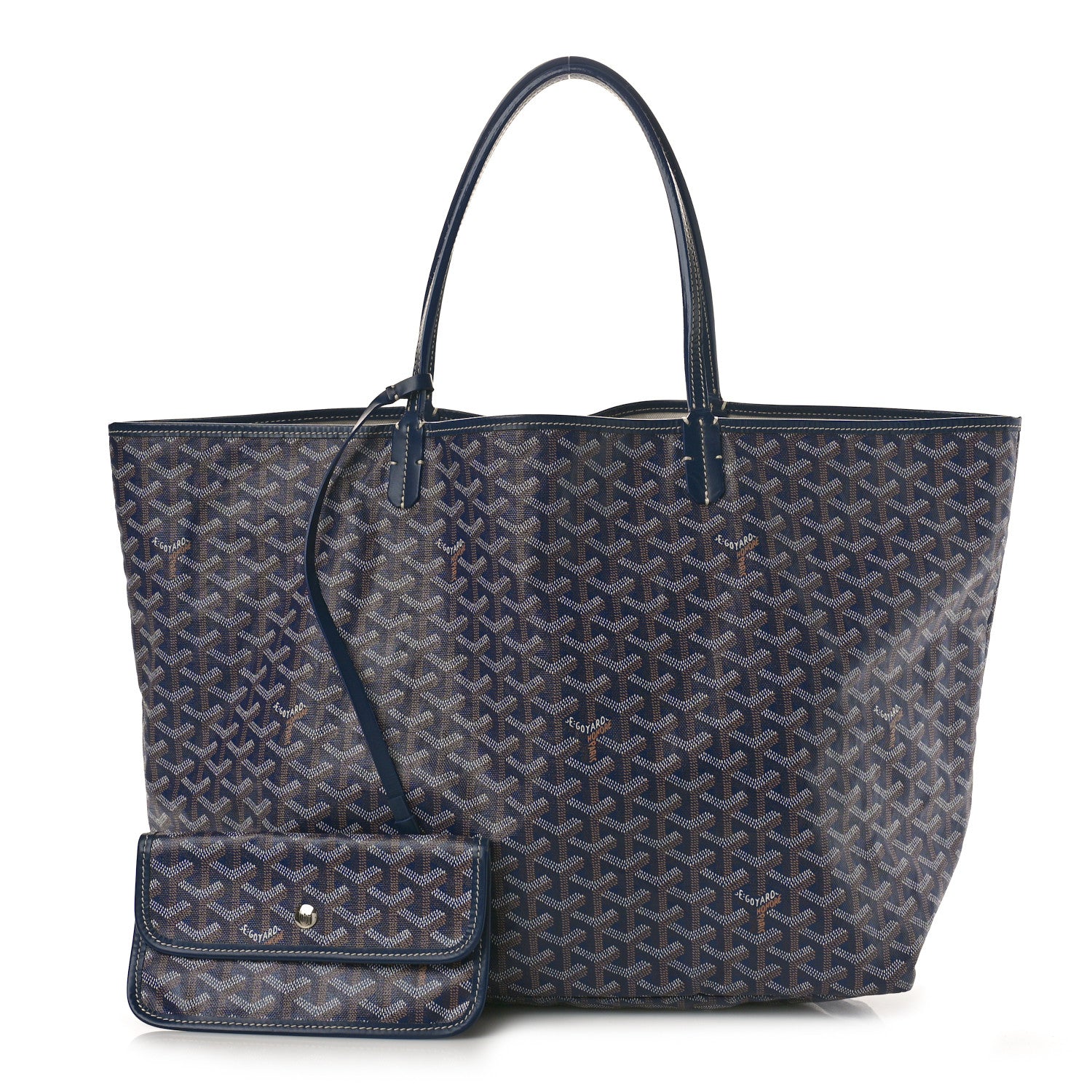 Goyard Goyardine Saint Louis GM Navy 2 of 11