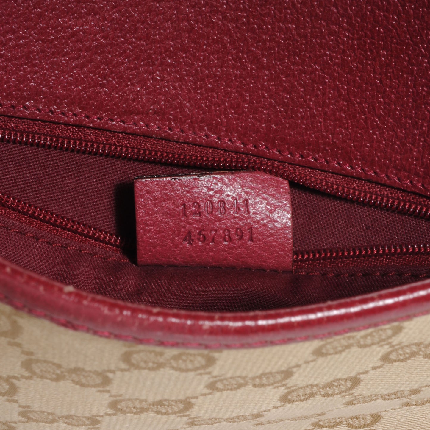 Monogram Eclipse Messenger Bag Red