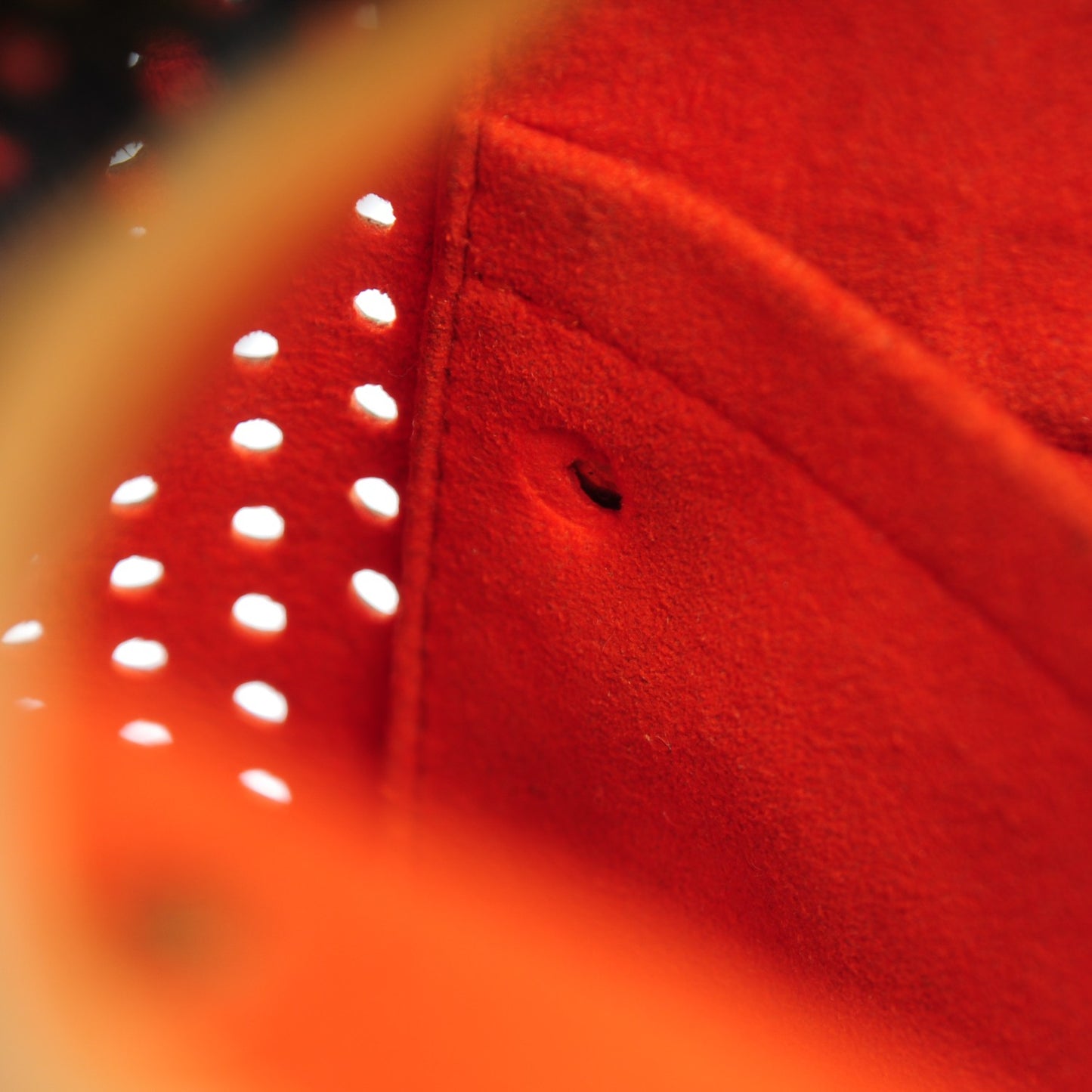 Monogram Perforated Musette Orange