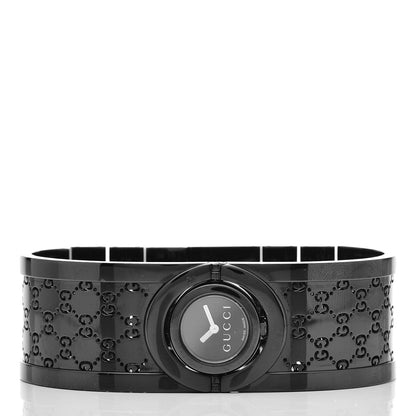 Gucci PVD Stainless Steel 23mm Twirl Quartz Watch Black 3 of 8