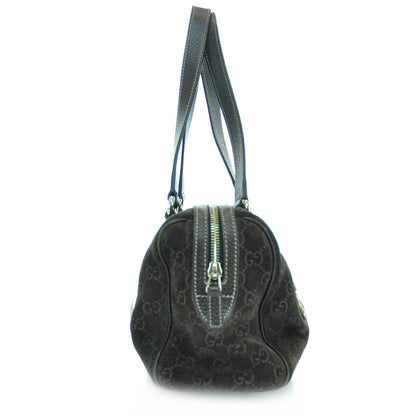 Gucci Guccissima Suede Charmy Small Boston Brown 4 of 12