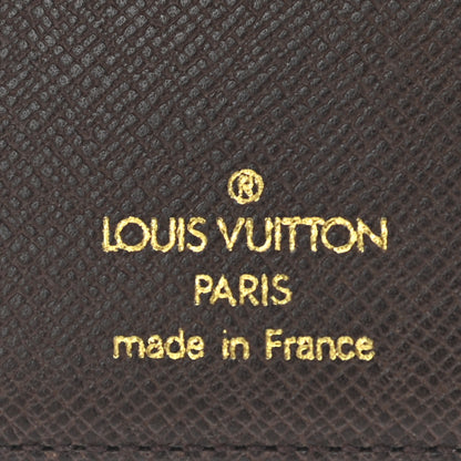 Louis Vuitton Damier Ebene Porte Valeurs Organizer Wallet 6 of 12