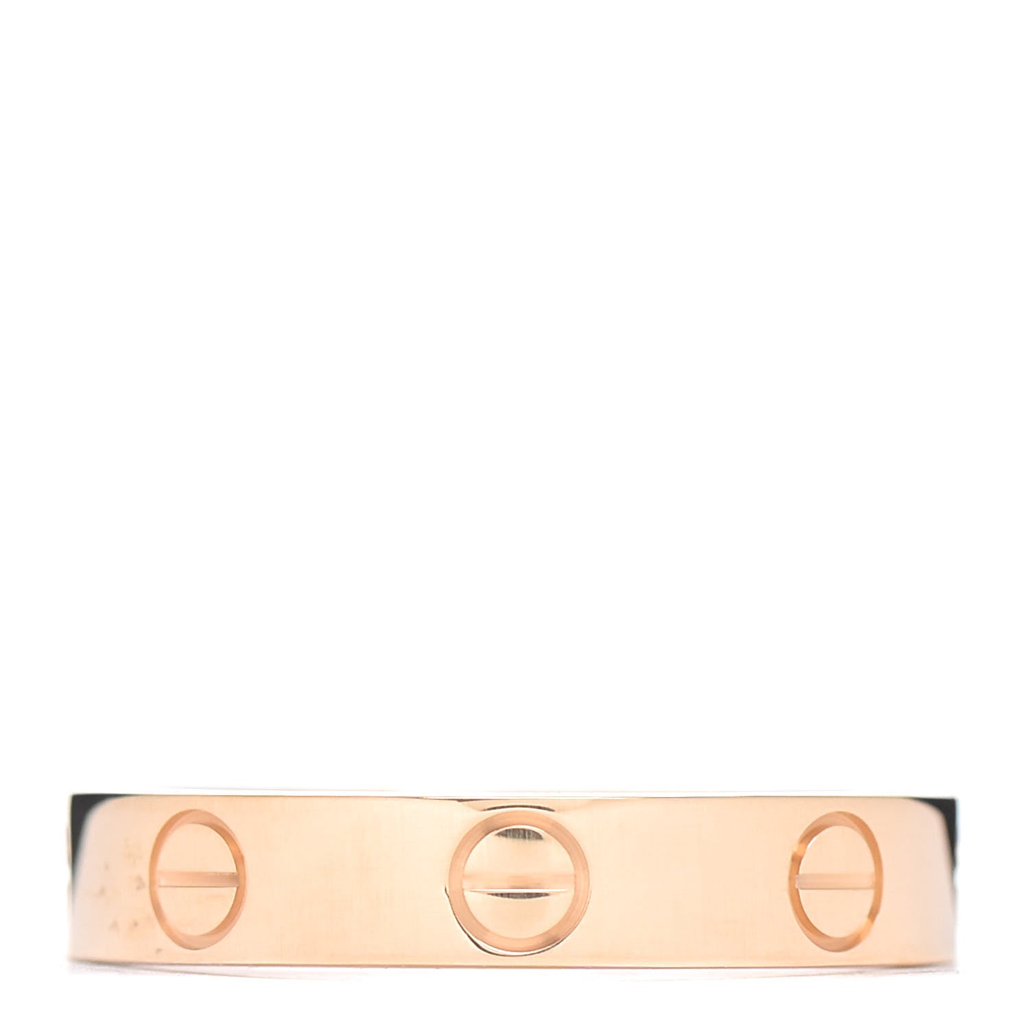 Cartier 18K Yellow Gold 3.5mm LOVE Wedding Band Ring 52 6 3 of 6