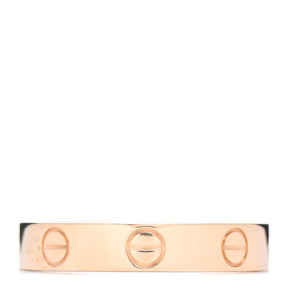 Cartier 18K Yellow Gold 3.5mm LOVE Wedding Band Ring 52 6 3 of 6