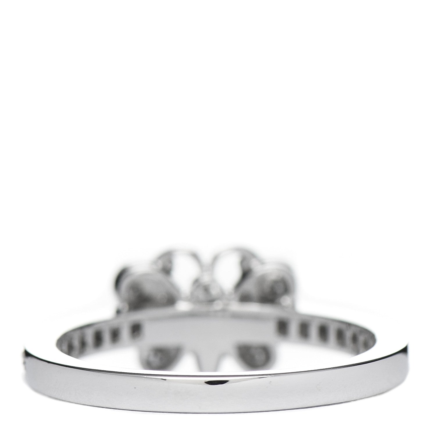 Tiffany Platinum Diamond Enchant Butterfly Ring 49 5 4 of 7