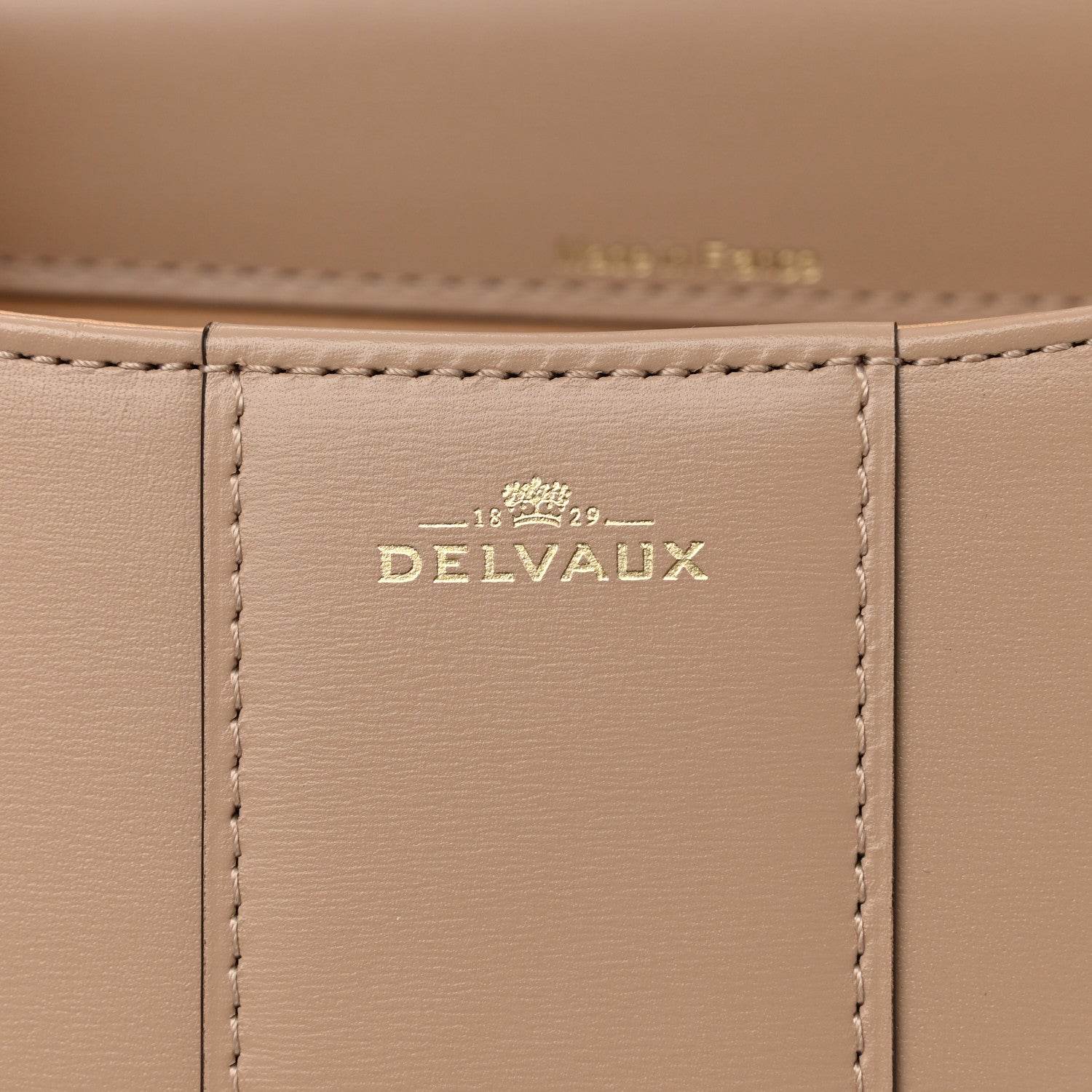 Delvaux Box Calfskin Mini Brillant Satchel Sand 8 of 10