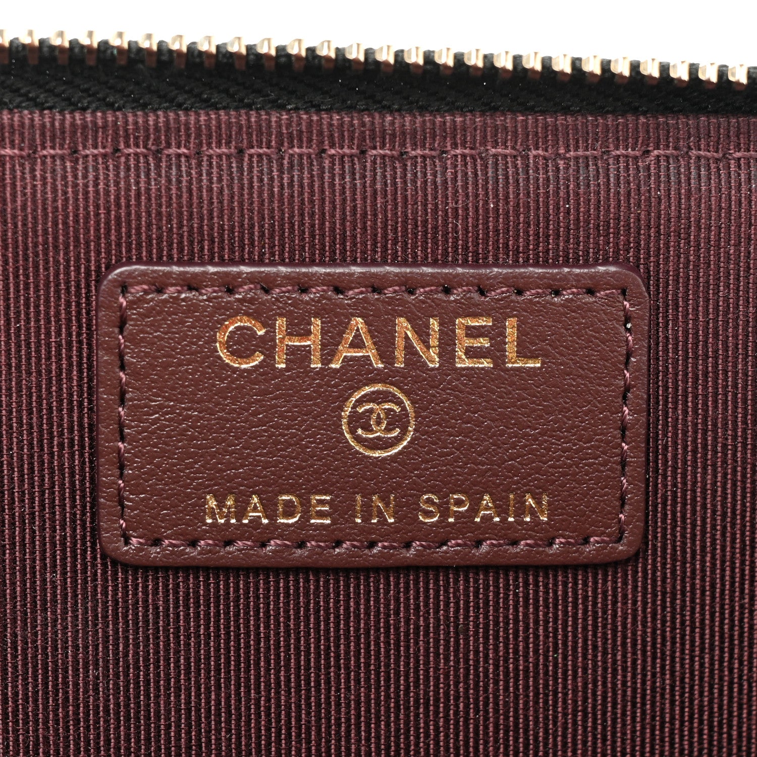 Chanel Caviar Quilted Zipped Key Holder Case Black 6 of 12