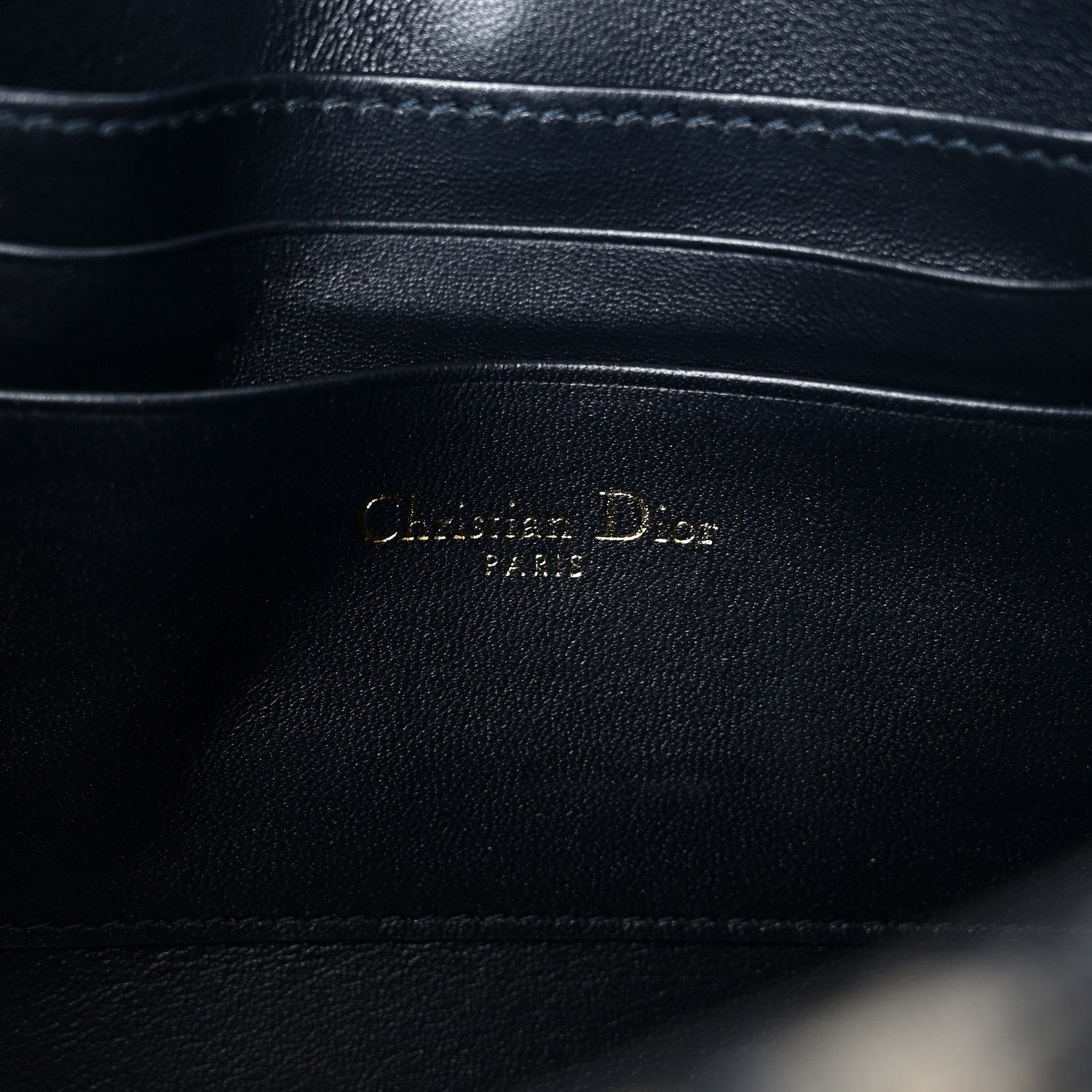 Christian Dior Oblique 30 Montaigne Avenue Pouch With Flap Blue 6 of 8