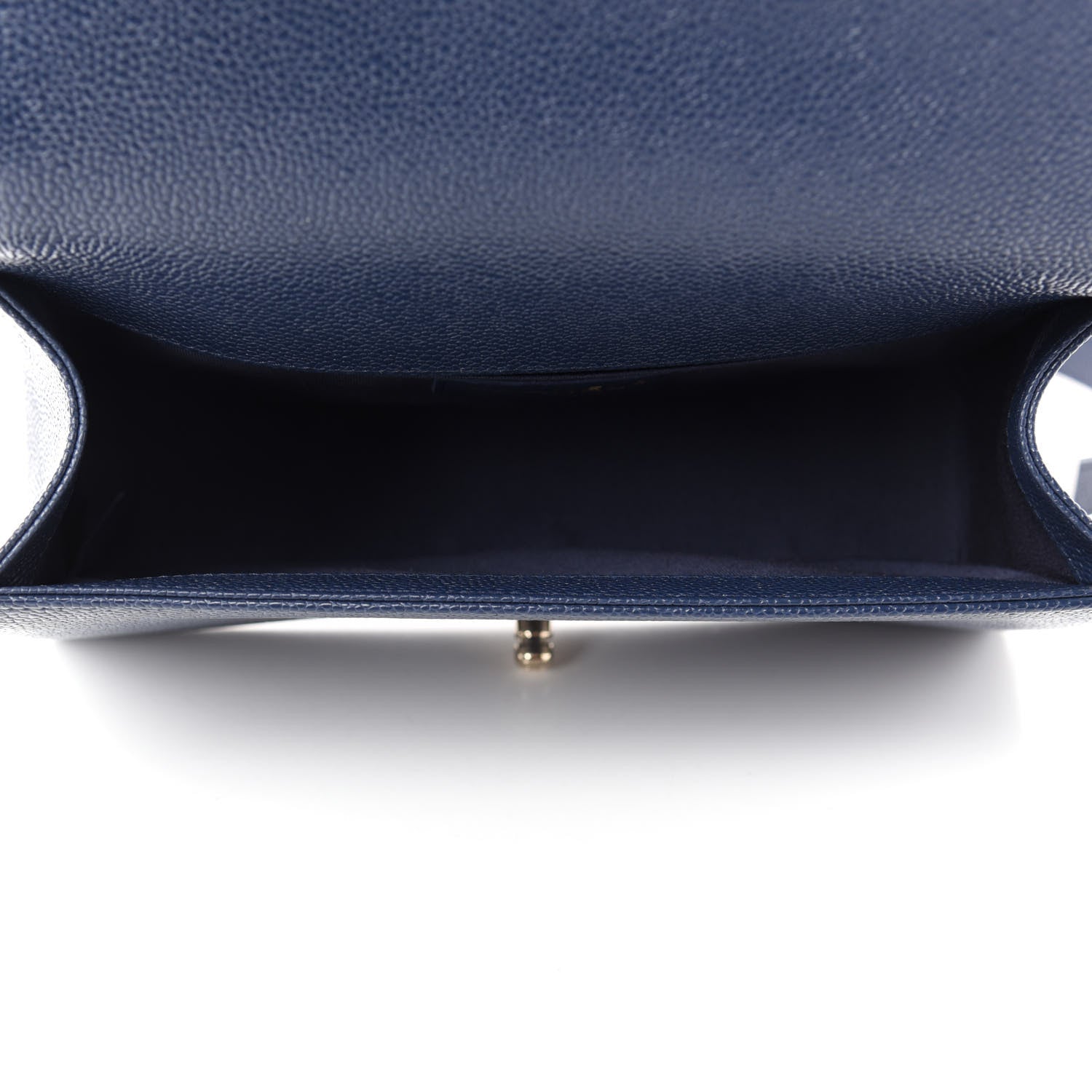 Chanel Caviar Quilted Medium Boy Flap Dark Blue 5 of 11