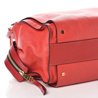 Chloe Calfskin Dree Shoulder Bag Red 5 of 8
