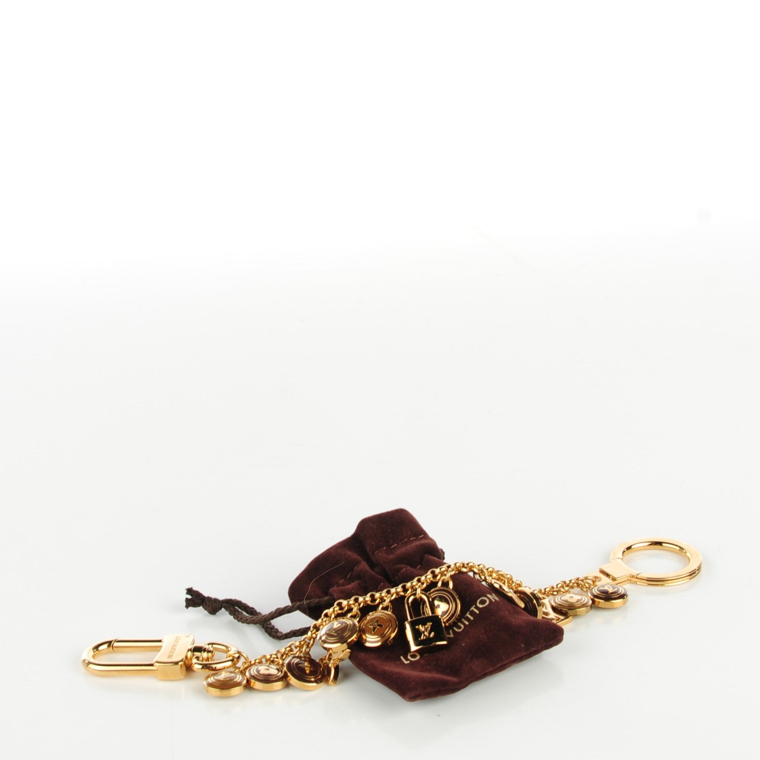 Louis Vuitton Pastilles Bag Charm Brown 5 of 5