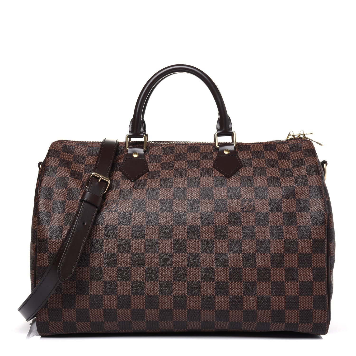 Louis Vuitton Damier Ebene Speedy Bandouliere 35 1 of 22