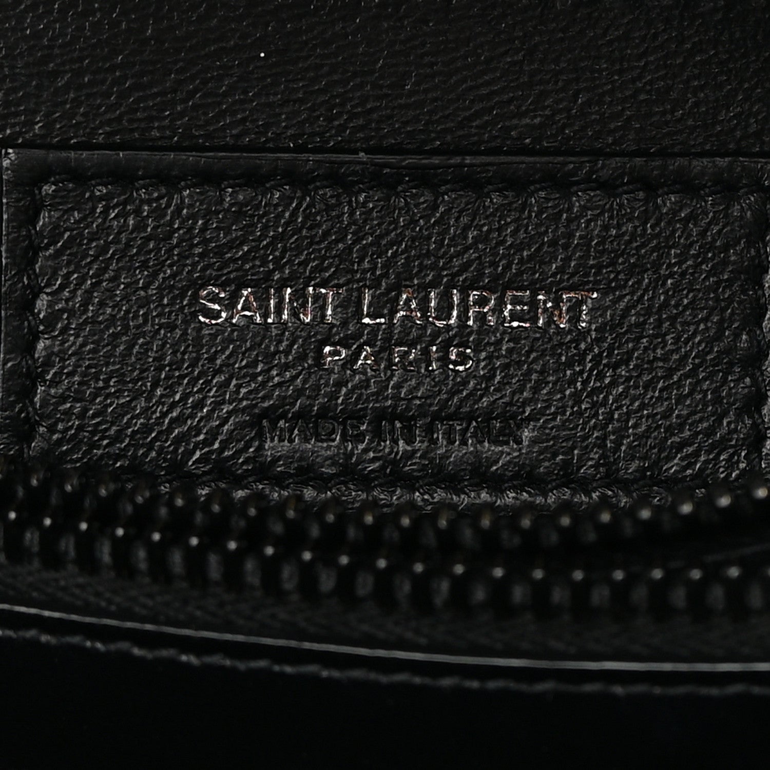 Saint Laurent Calfskin Y Quilted Monogram Monochrome Small Loulou Chain Satchel Black 6 of 15