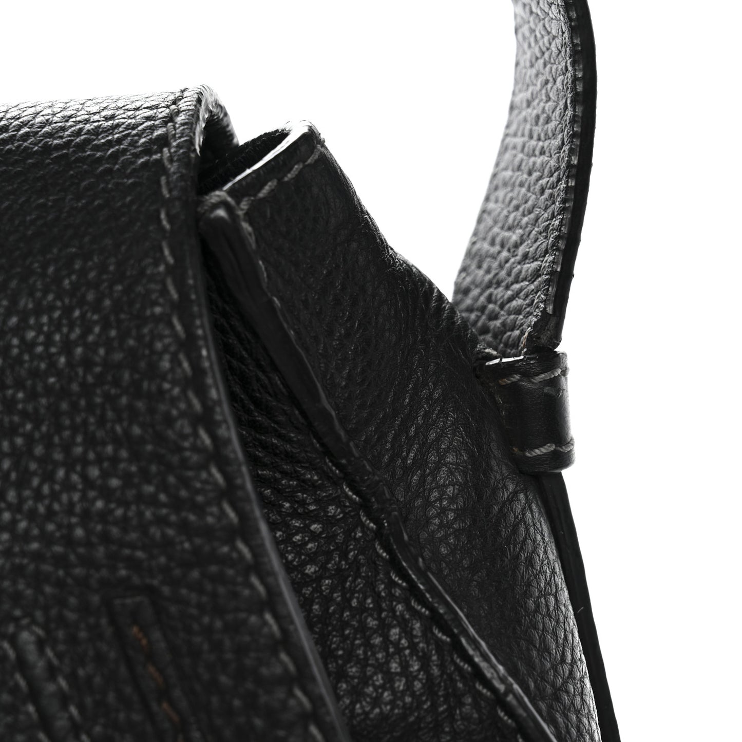 Calfskin Medium Marcie Round Crossbody Bag Black