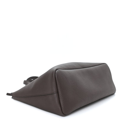 The Row Grained Calfskin Marcel Slouchy Top Handle Bag Deep Brown 4 of 10