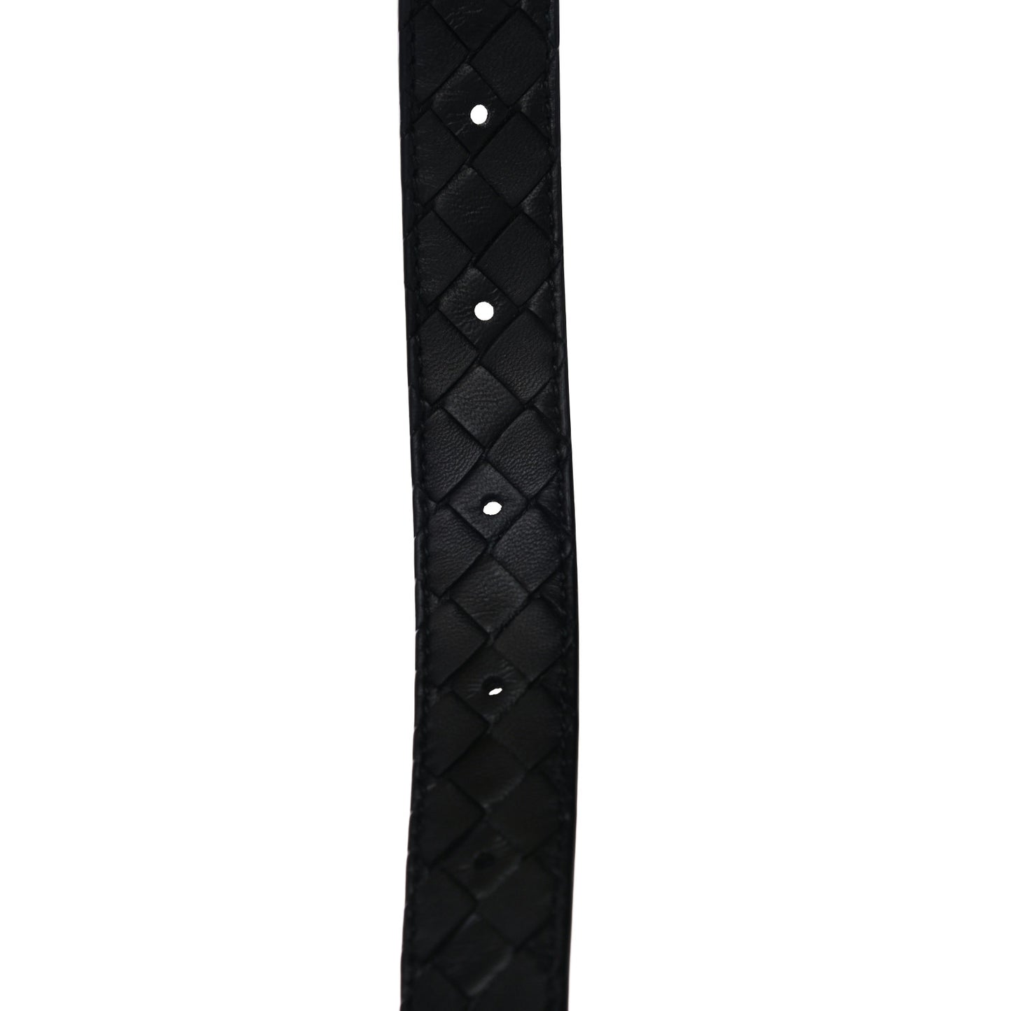 Nappa Intrecciato Belt Bag Black