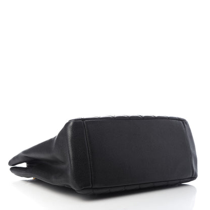 Chanel Caviar Quilted Grand Shopping Tote GST Black 4 of 9