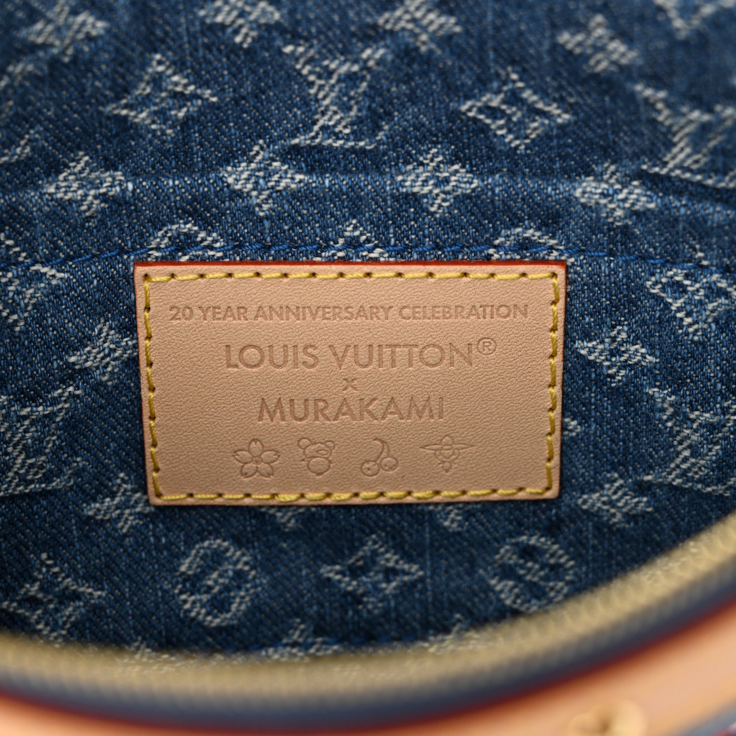 LV X TM Monogram Denim Cerises Pochette Accessories
