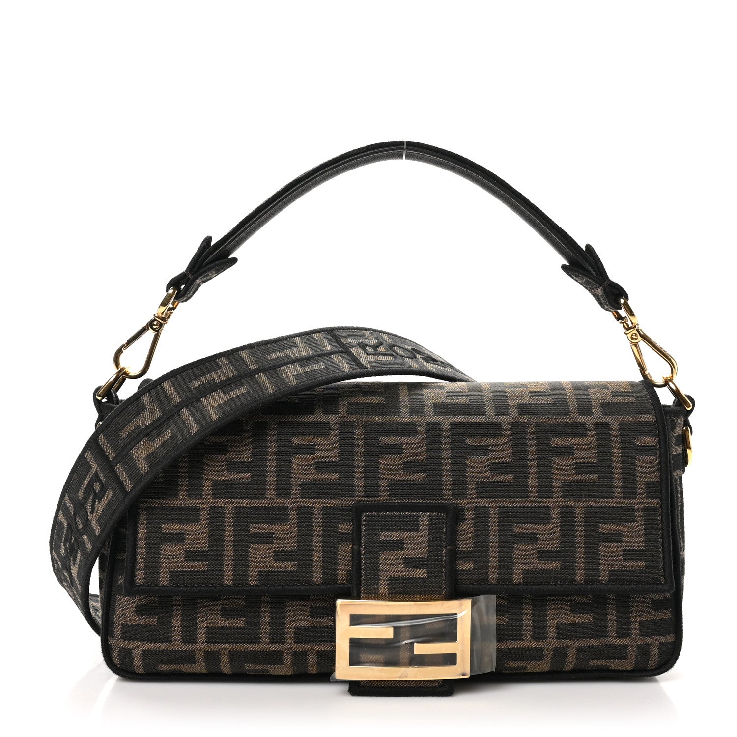 Fendi Metal O'Lock Strap You Gold 1 of 10