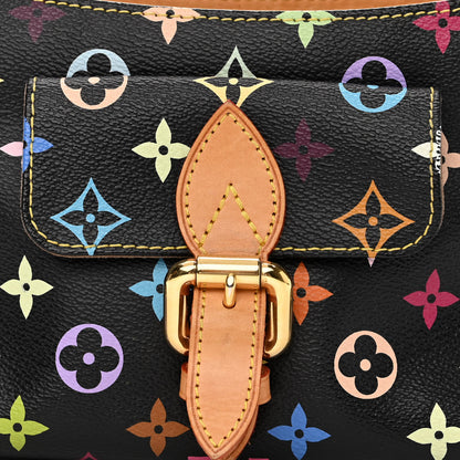 Louis Vuitton Monogram Multicolor Eliza Black 8 of 13