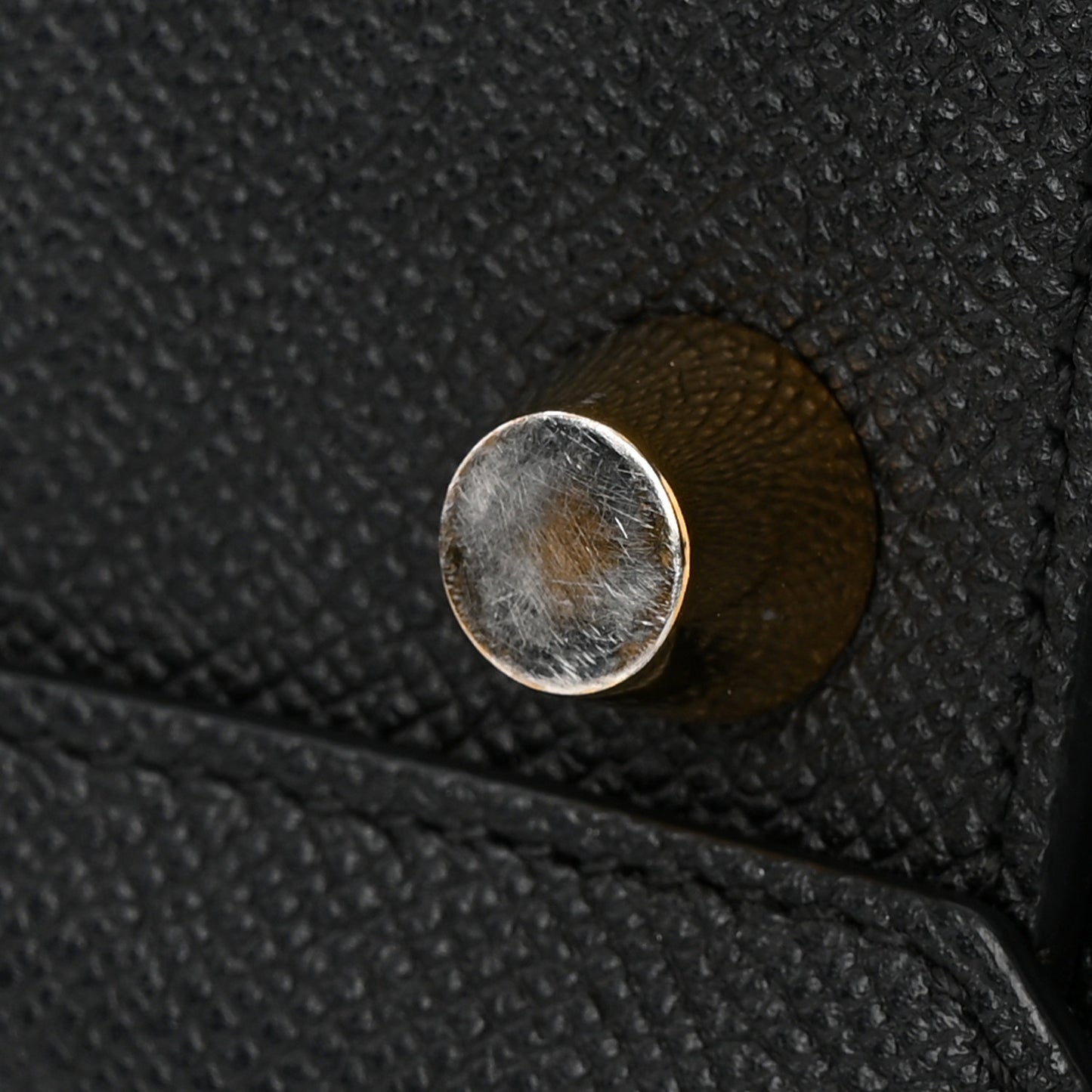 Grained Calfskin Mini Belt Bag Black