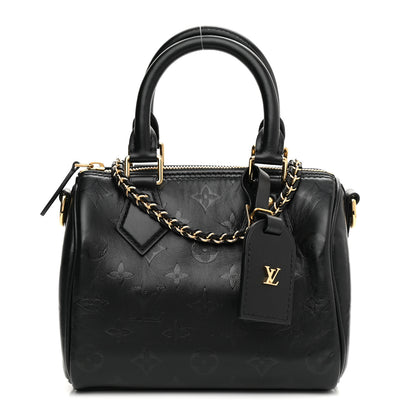 Louis Vuitton Monogram Ink Speedy BB Black 1 of 8