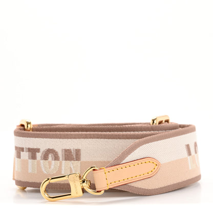 Louis Vuitton Jacquard Speedy Bandouliere 20 Shoulder Strap Beige 1 of 4