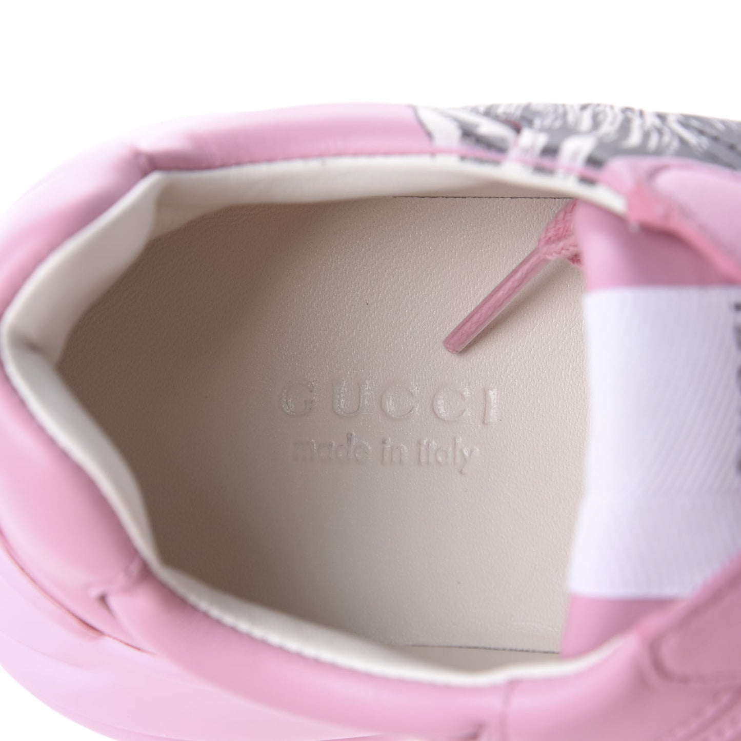 Calfskin Mystic Cat Rhyton Sneakers 36.5 Sugar Pink