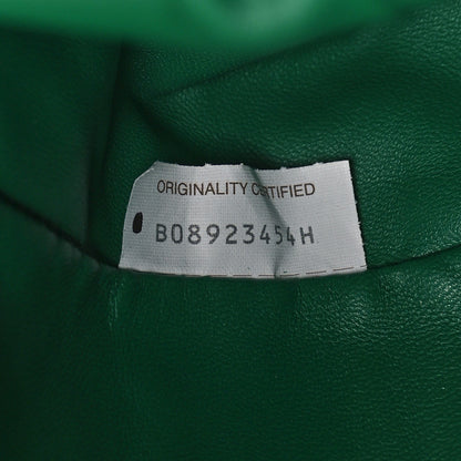 Bottega Veneta Nappa Maxi Intrecciato The Pouch Oversized Clutch Racing Green 7 of 9