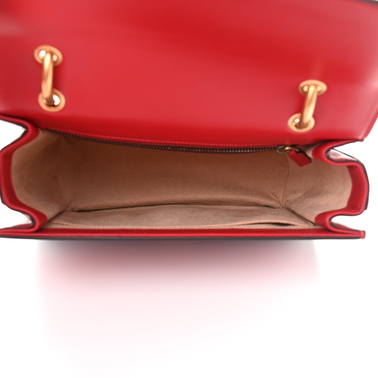 Calfskin Sylvie Web Queen Margaret Shoulder Bag Blue Agata Hibiscus Red Mystic White