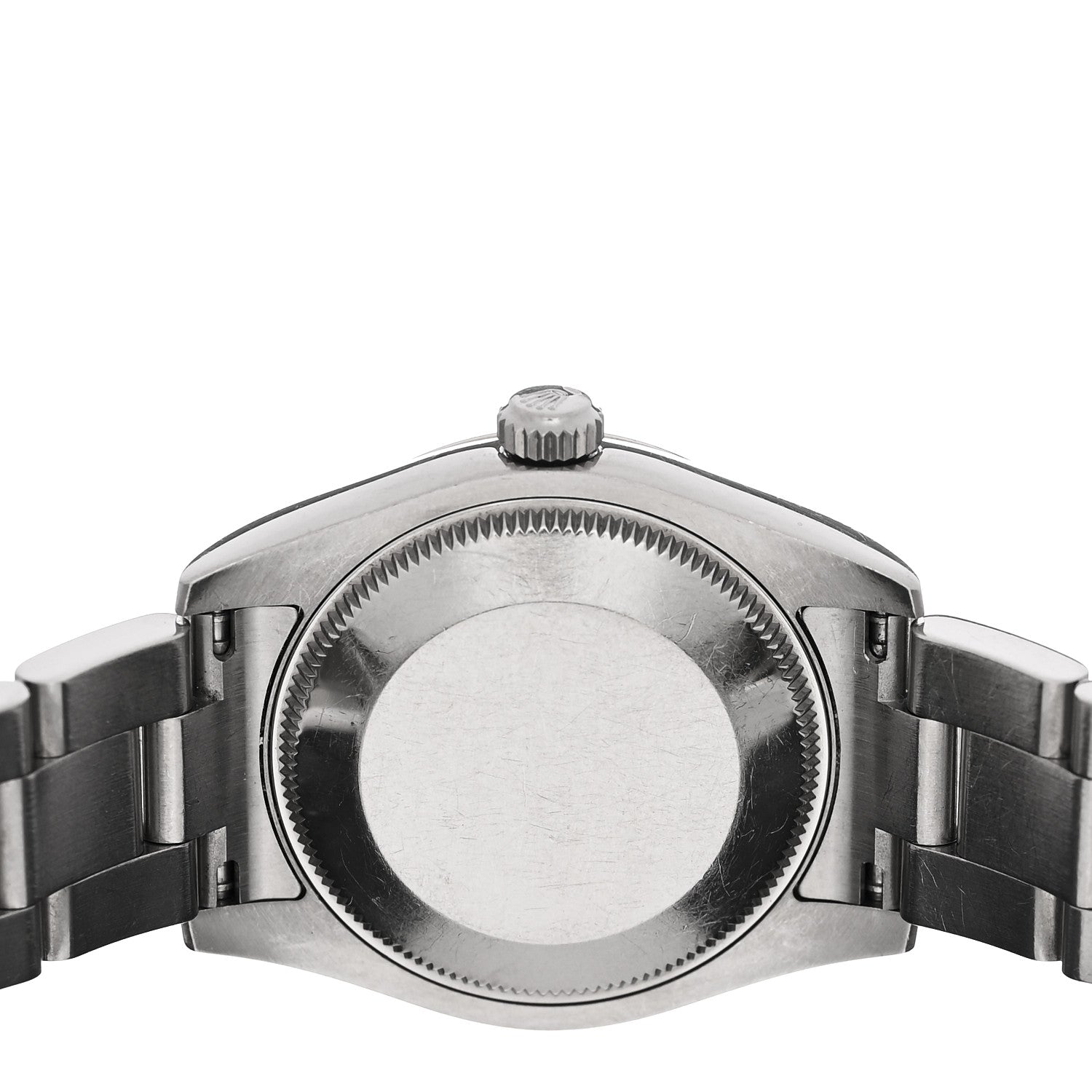 Rolex Stainless Steel 18K White Gold 31mm Oyster Perpetual Datejust Watch Black 178274 4 of 4