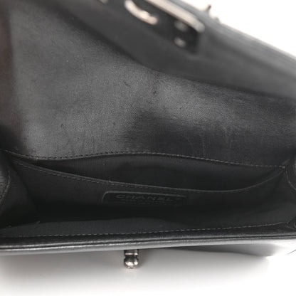 Chanel Lambskin Glass Pearl Embroidered Small Boy Flap Black 5 of 15