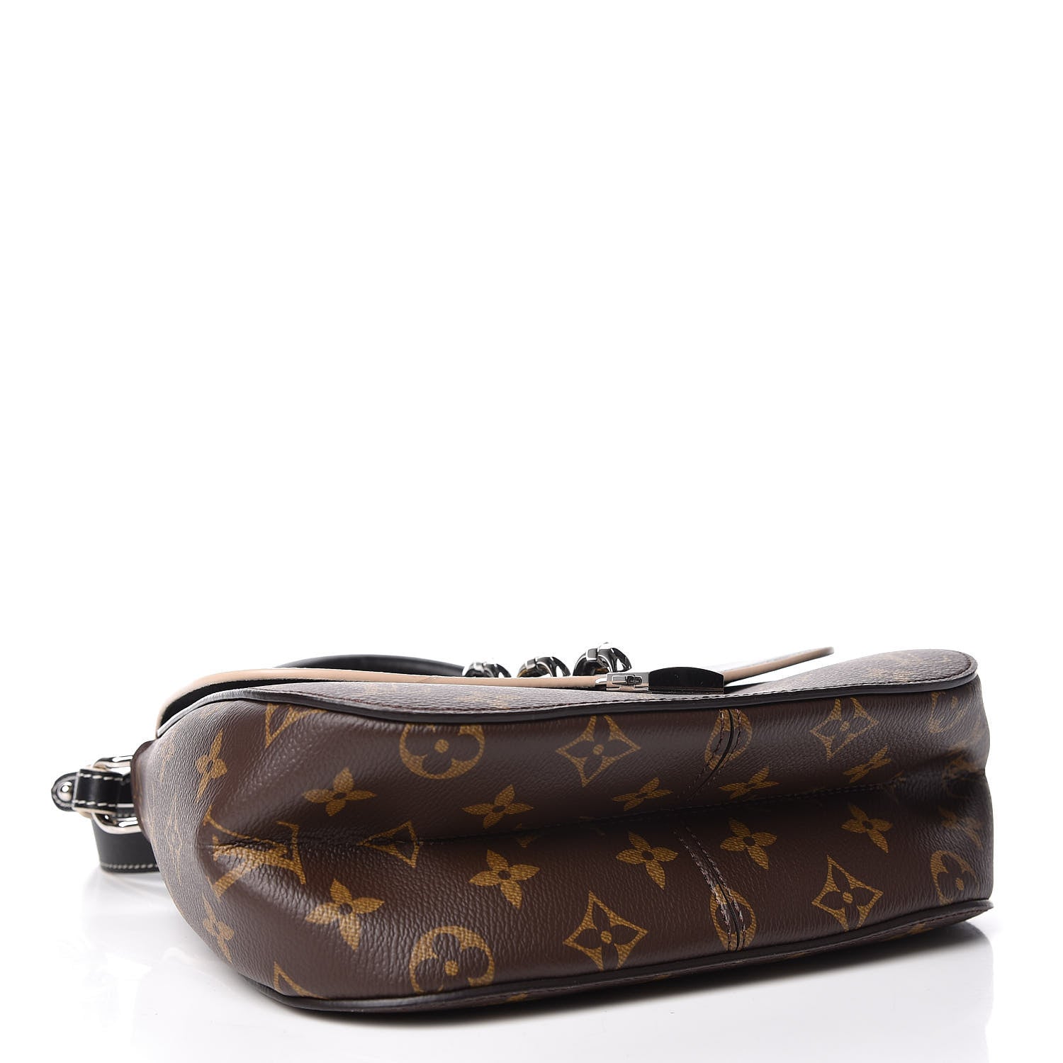 Louis Vuitton Calfskin Monogram Chain It Bag PM Black 5 of 11