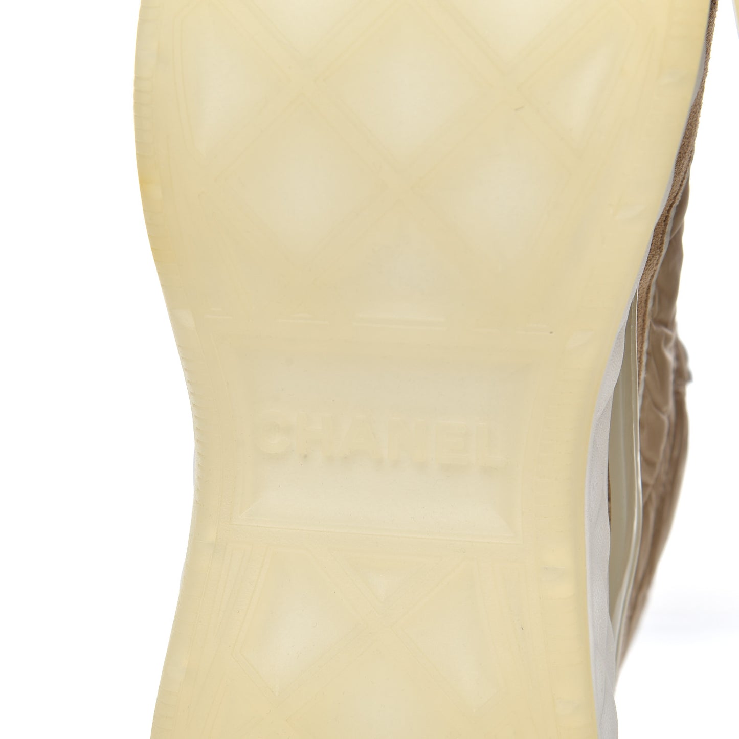 Fabric Suede Womens CC Sneakers 39 Beige
