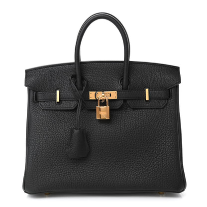 Hermes Togo Birkin 25 Black 1 of 10