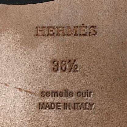 Hermes Calfskin Colette Loafer 38.5 Naturel 8 of 11