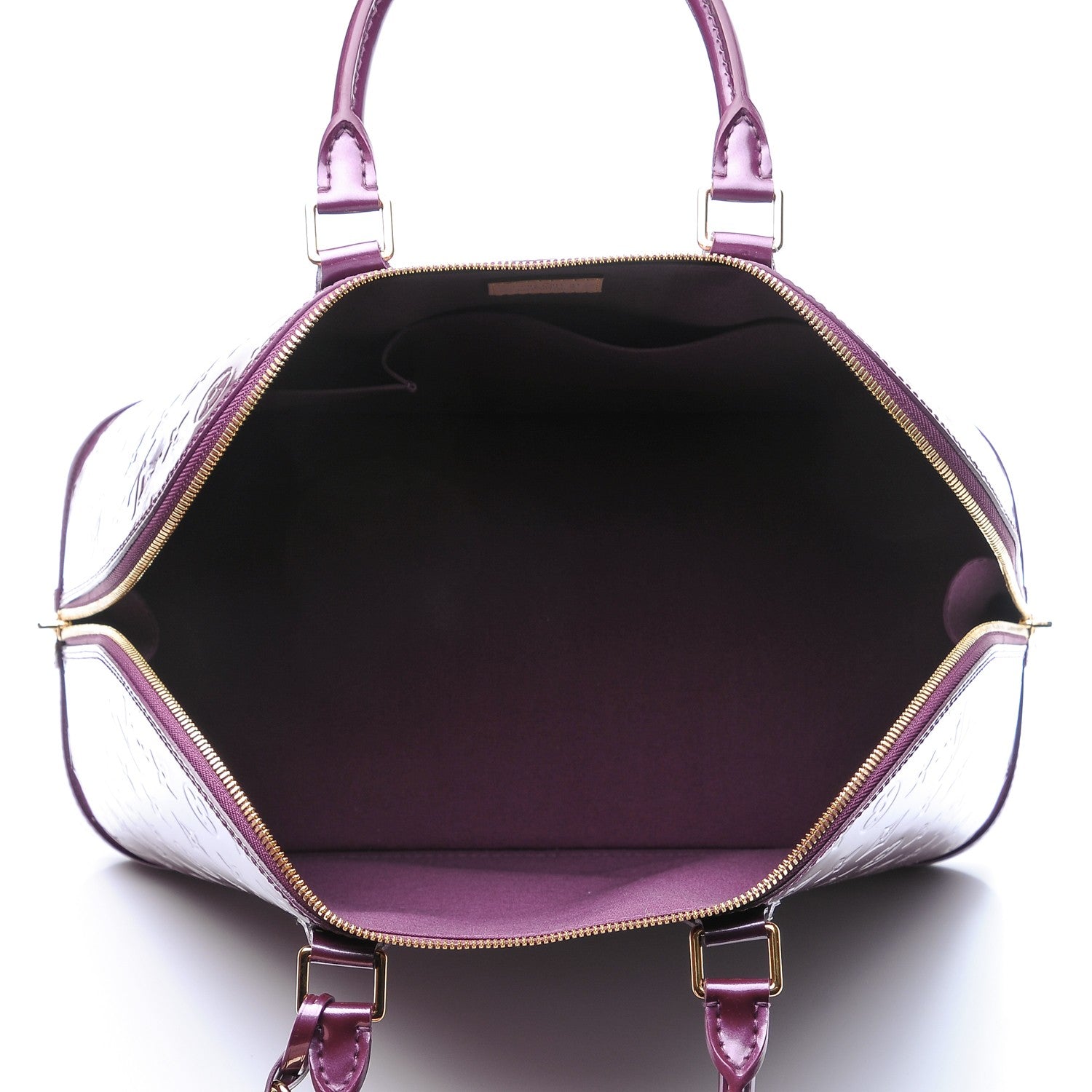 Louis Vuitton Vernis Alma MM Violet 5 of 6