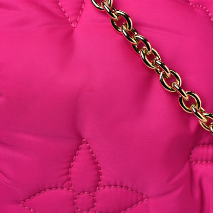 Louis Vuitton Econyl Monogram Pillow Maxi Multi Pochette Accessories Black Fuchsia 16 of 19