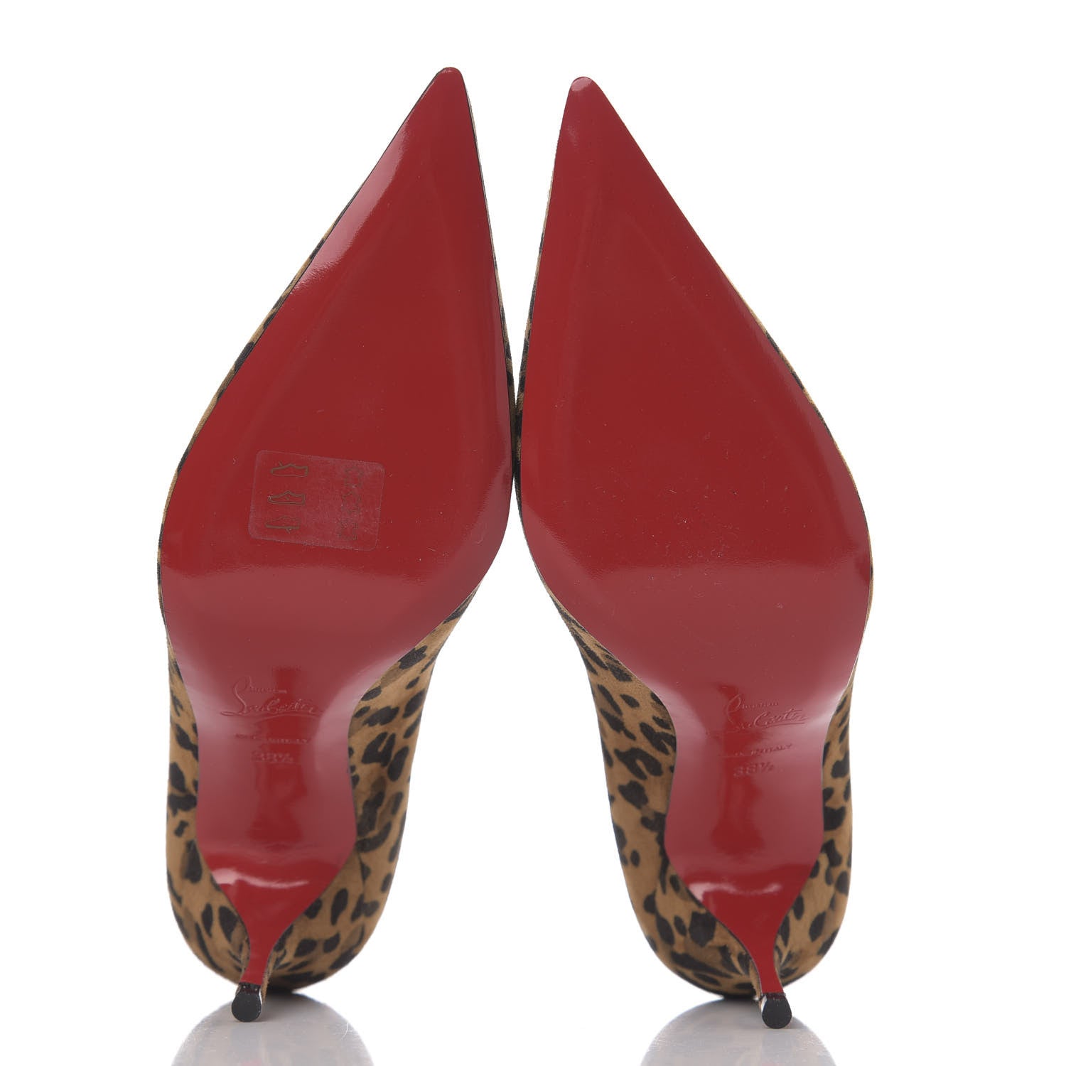 Christian Louboutin Veau Velours Clare 80 Pumps 38.5 Caramel 5 of 7
