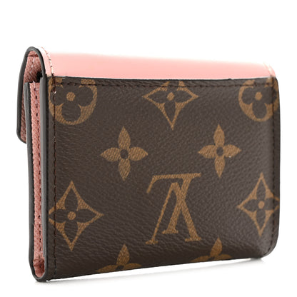 Louis Vuitton Monogram Zoe Wallet Rose Ballerine 3 of 7