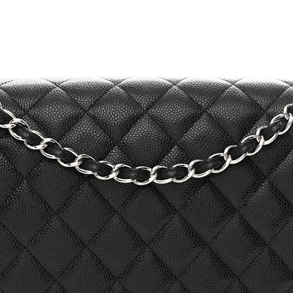 Chanel Caviar Quilted Maxi Double Flap Black 15 of 23