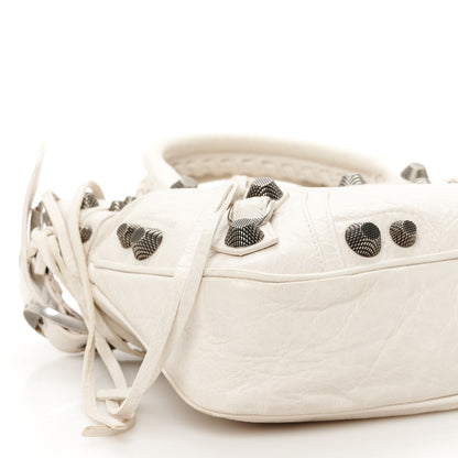 Balenciaga Agneau Arena Neo Cagole Medium Handbag White 9 of 11