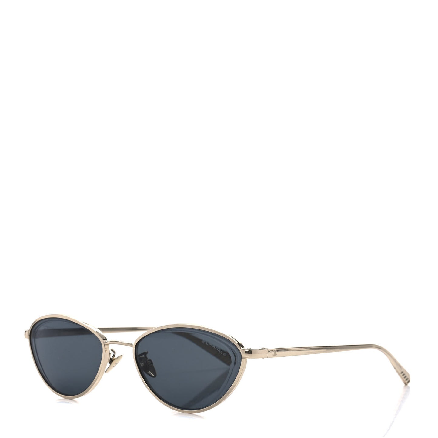 Metal Cat Eye Sunglasses 4255 Gold