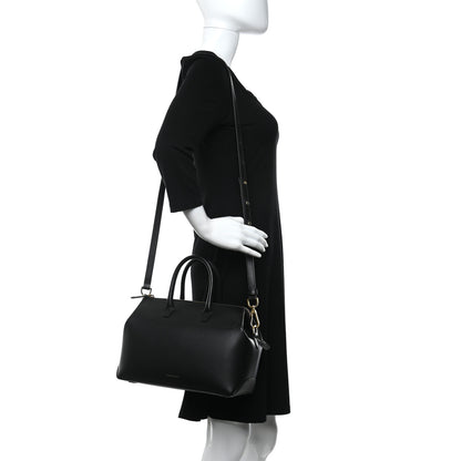 Mansur Gavriel Calfskin Mini Travel Crossbody Bag Black Flamma 2 of 9