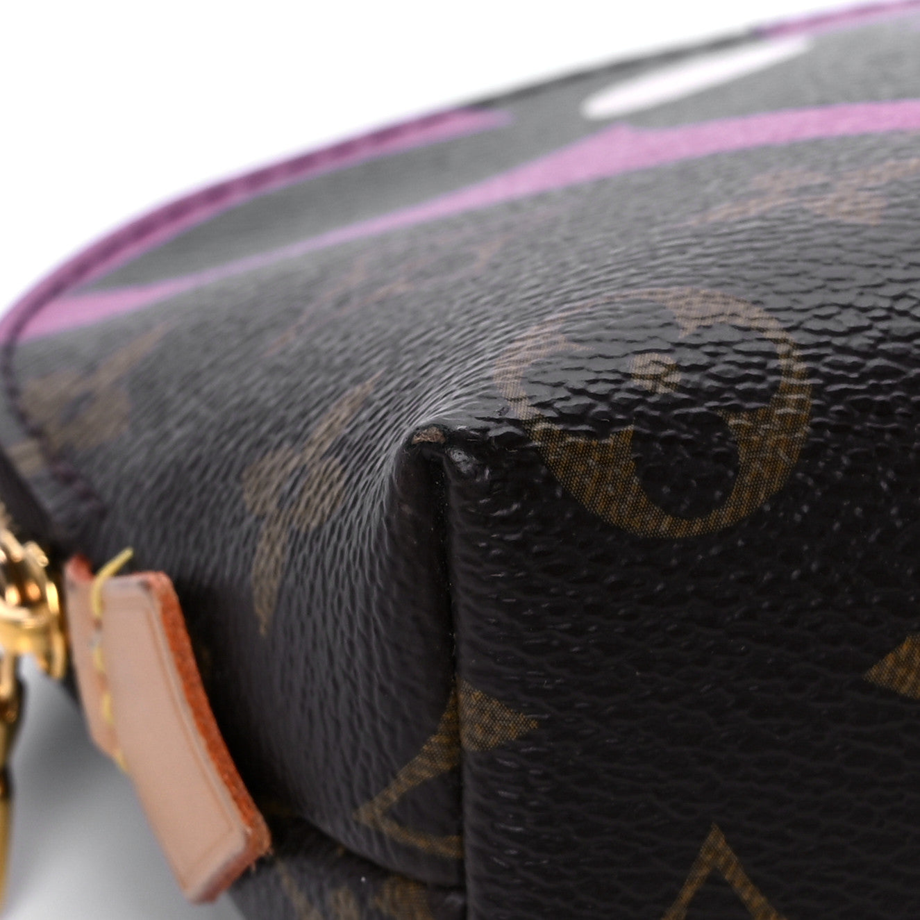 Monogram Game On Cosmetic Pouch