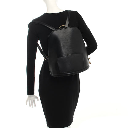 Louis Vuitton Epi Gobelins Backpack Black 2 of 9