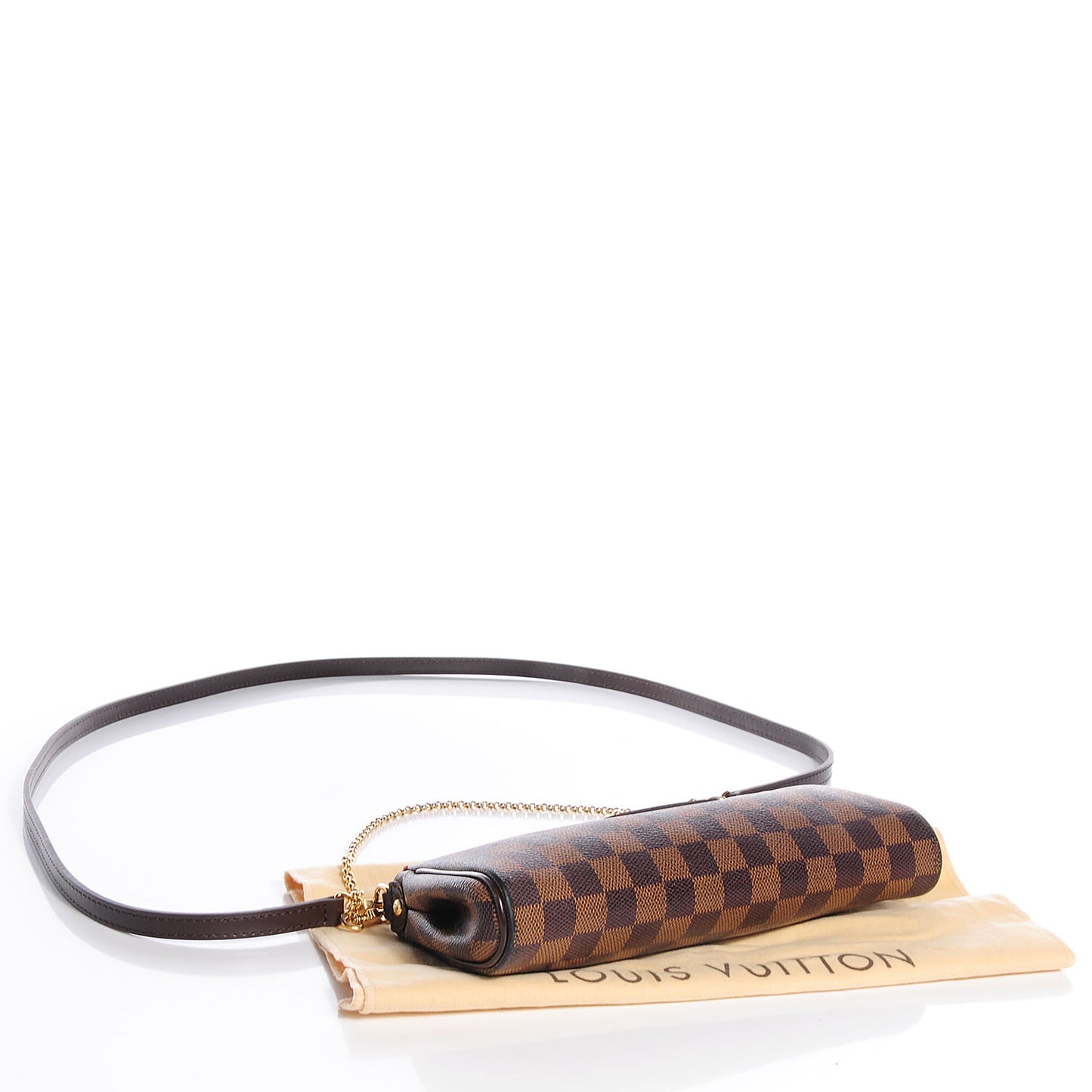 Damier Ebene Eva Clutch