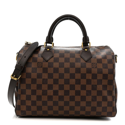 Louis Vuitton Damier Ebene Speedy Bandouliere 30 1 of 17
