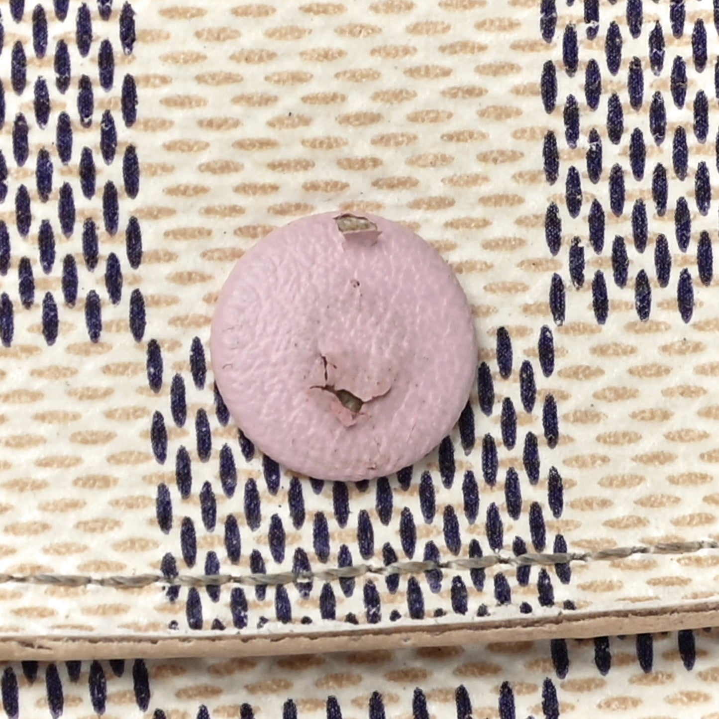 Damier Azur Emilie Wallet Rose Ballerine