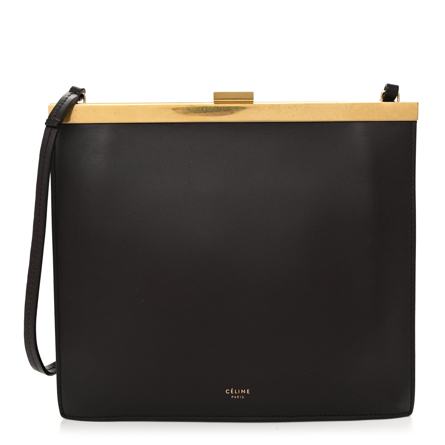 Celine Smooth Calfskin Mini Clasp Bag Velvet 1 of 10